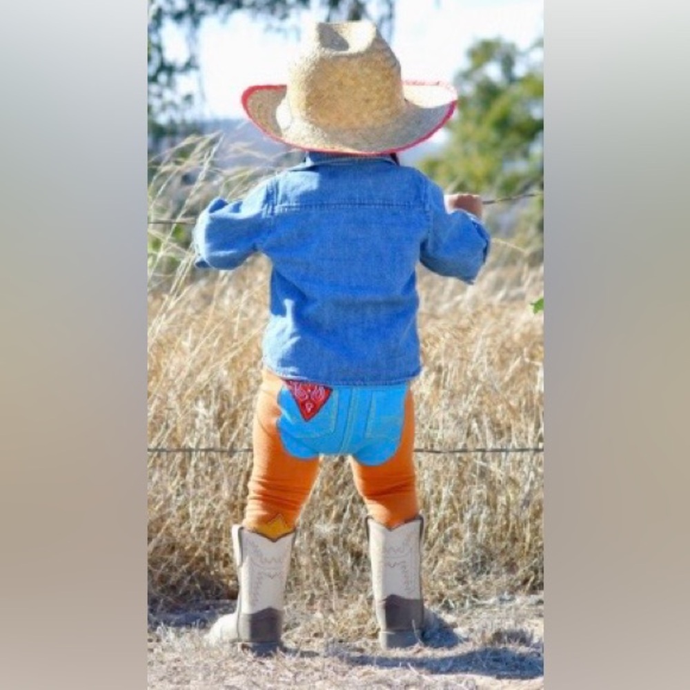 Doodle Pants Baby Cowboy Legging Pants